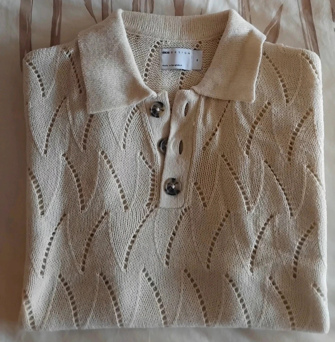 Polo corto Asos Design hombre talla M