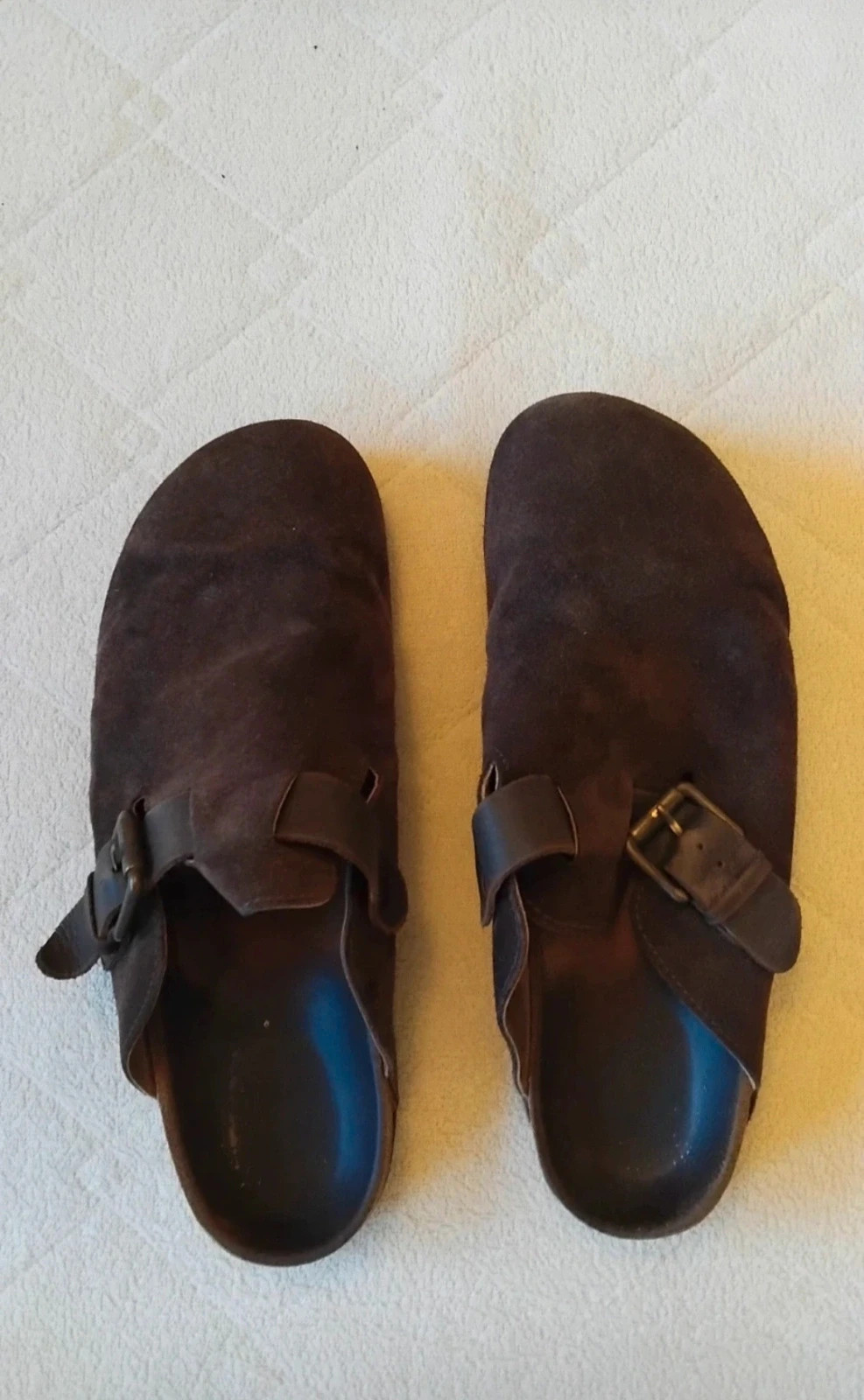 Zuecos Zara Home de hombre talla 44