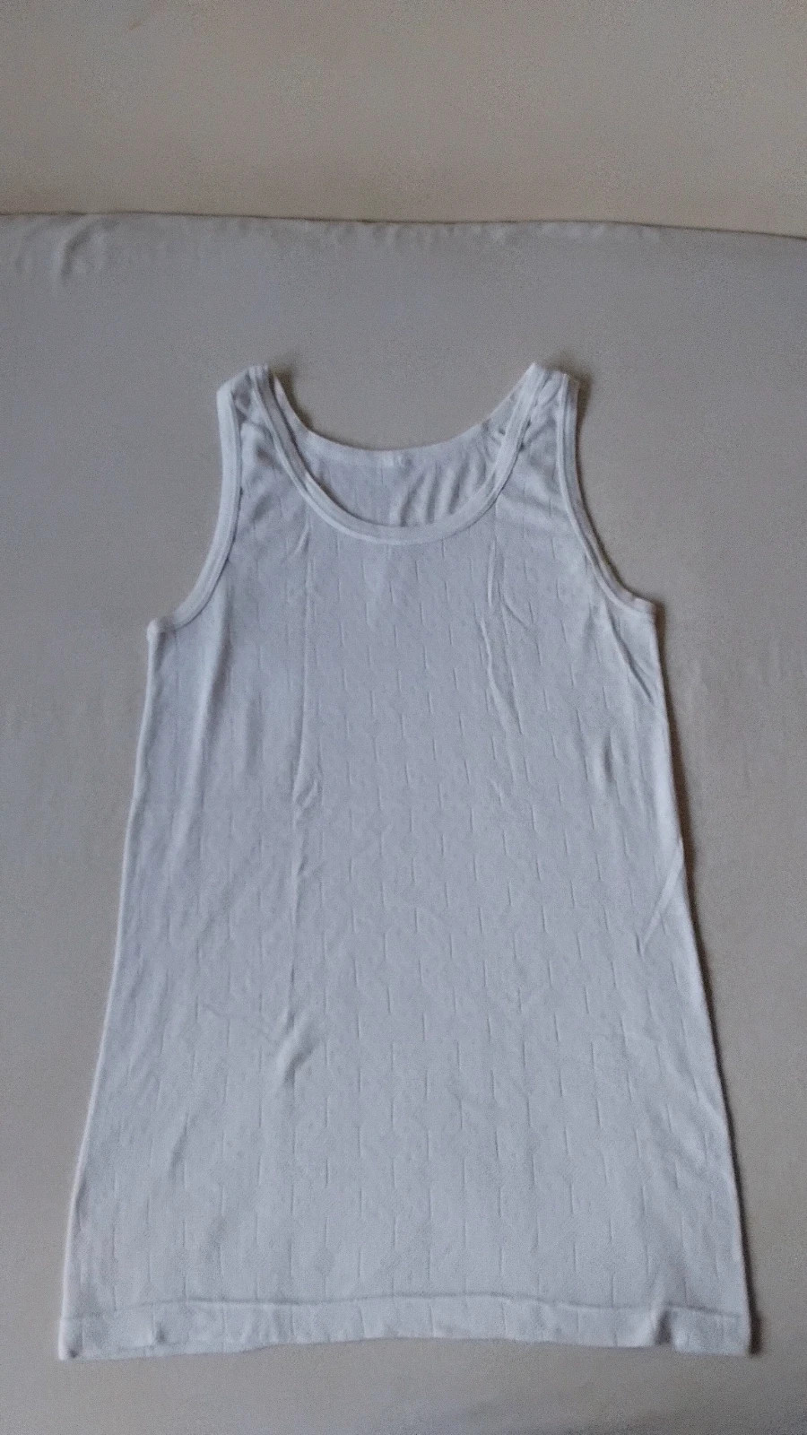 Camiseta de tirantes punto vintage talla L hombre