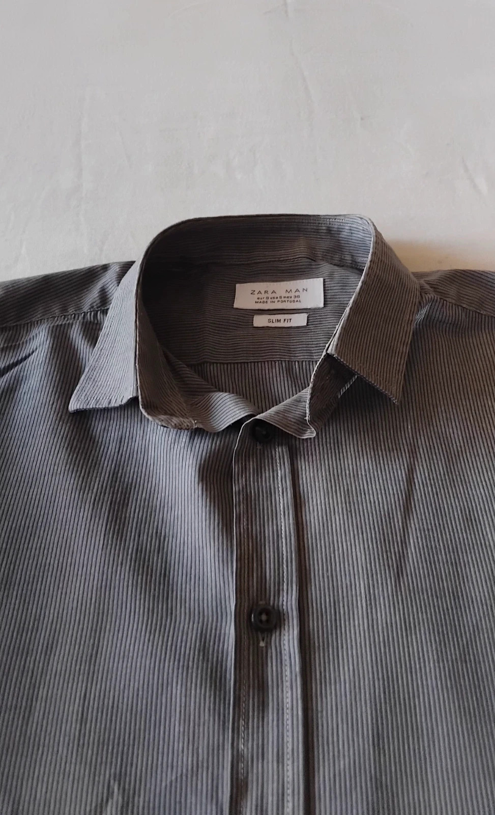 Camisa larga rayas Zara hombre talla S – Zara – taille S 2