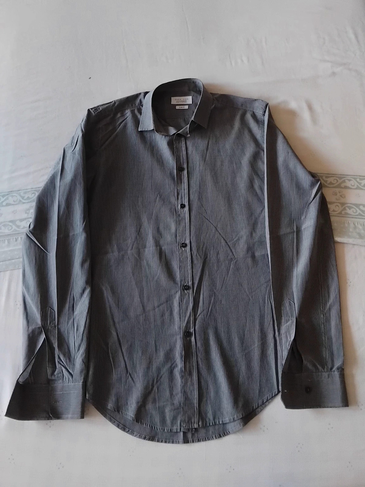 Camisa larga rayas Zara hombre talla S