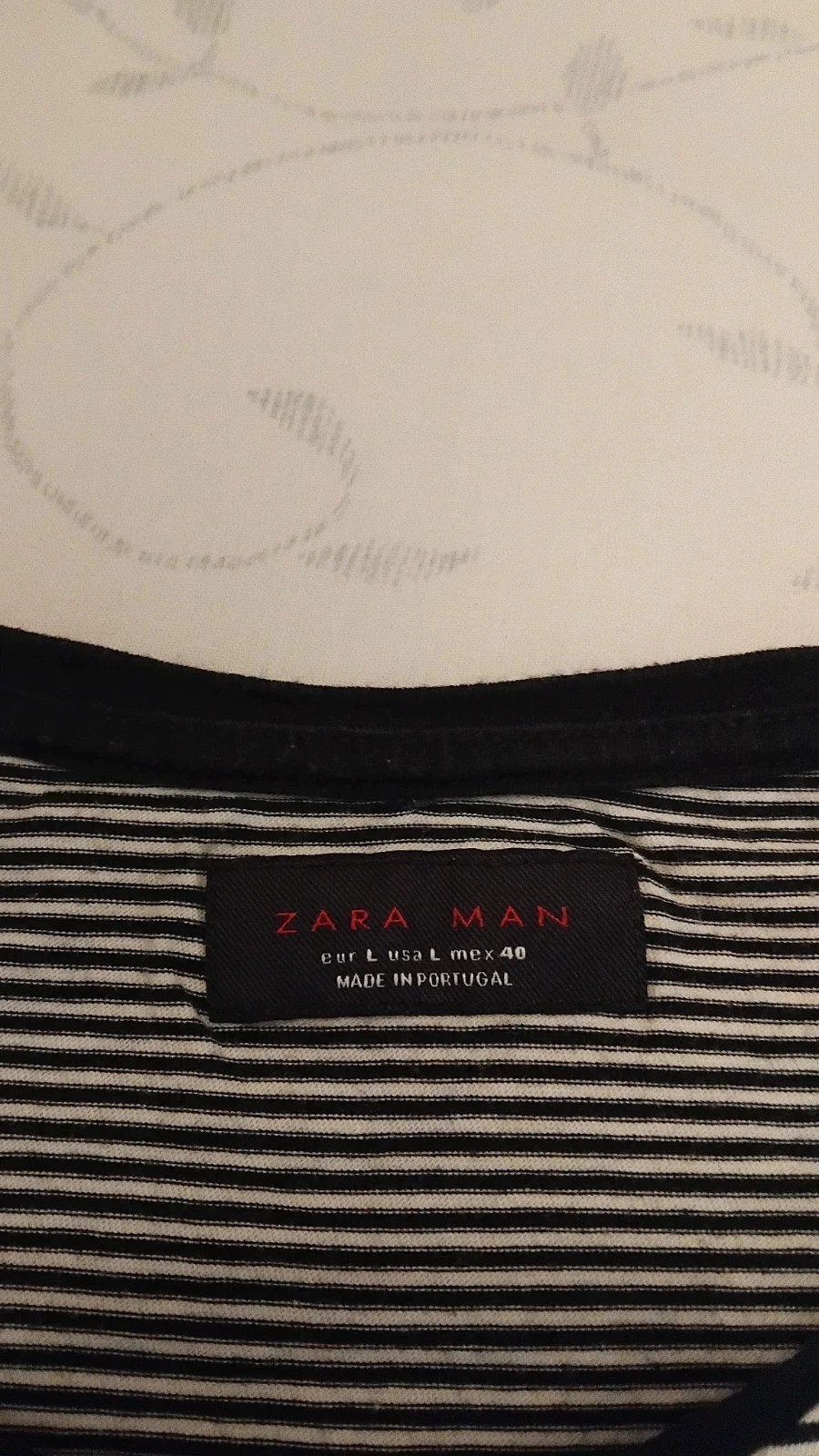 Camiseta corta rayas Zara hombre talla L – Zara – taille L 2