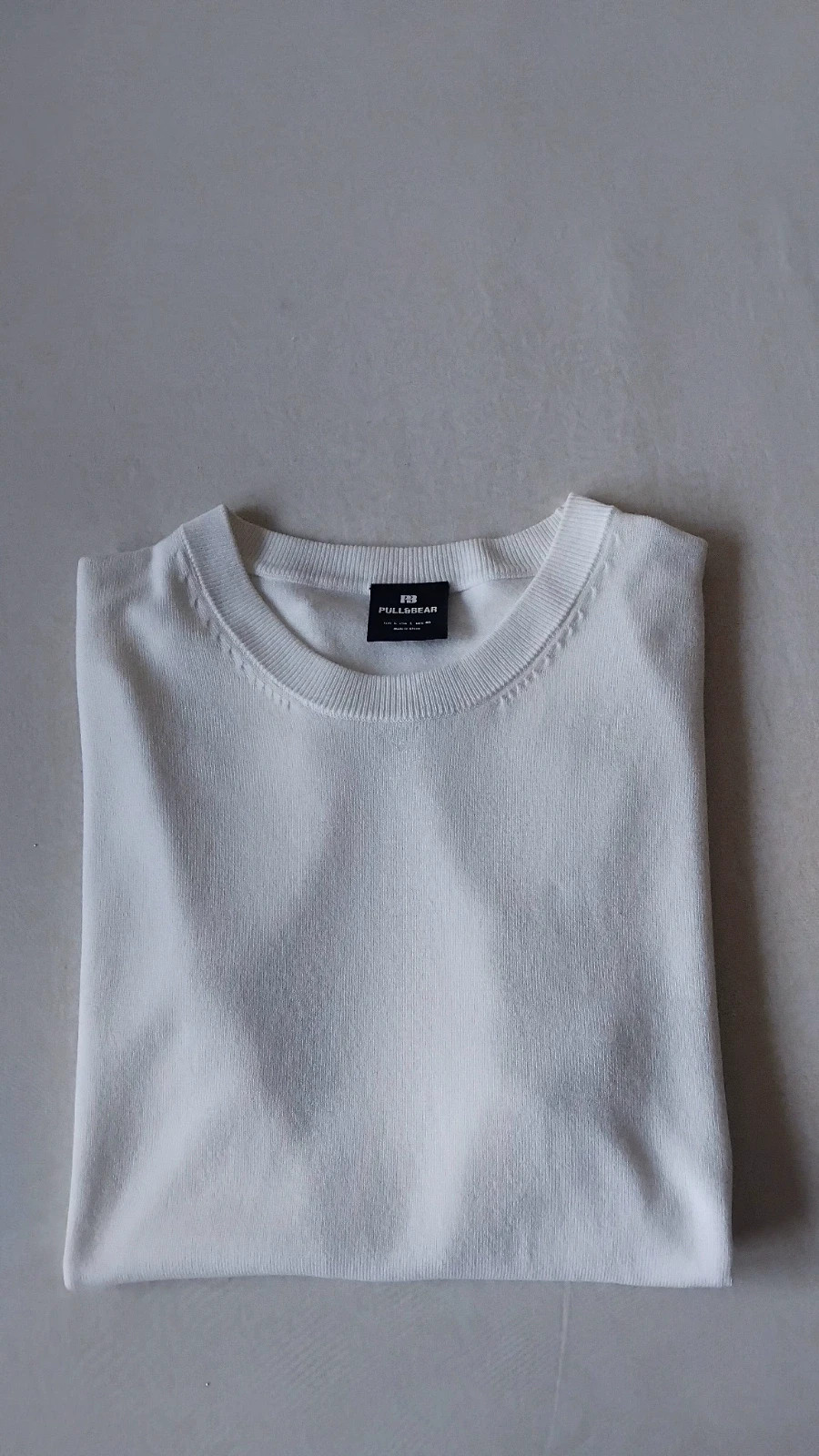 Camiseta corta punto Pull & Bear hombre talla L