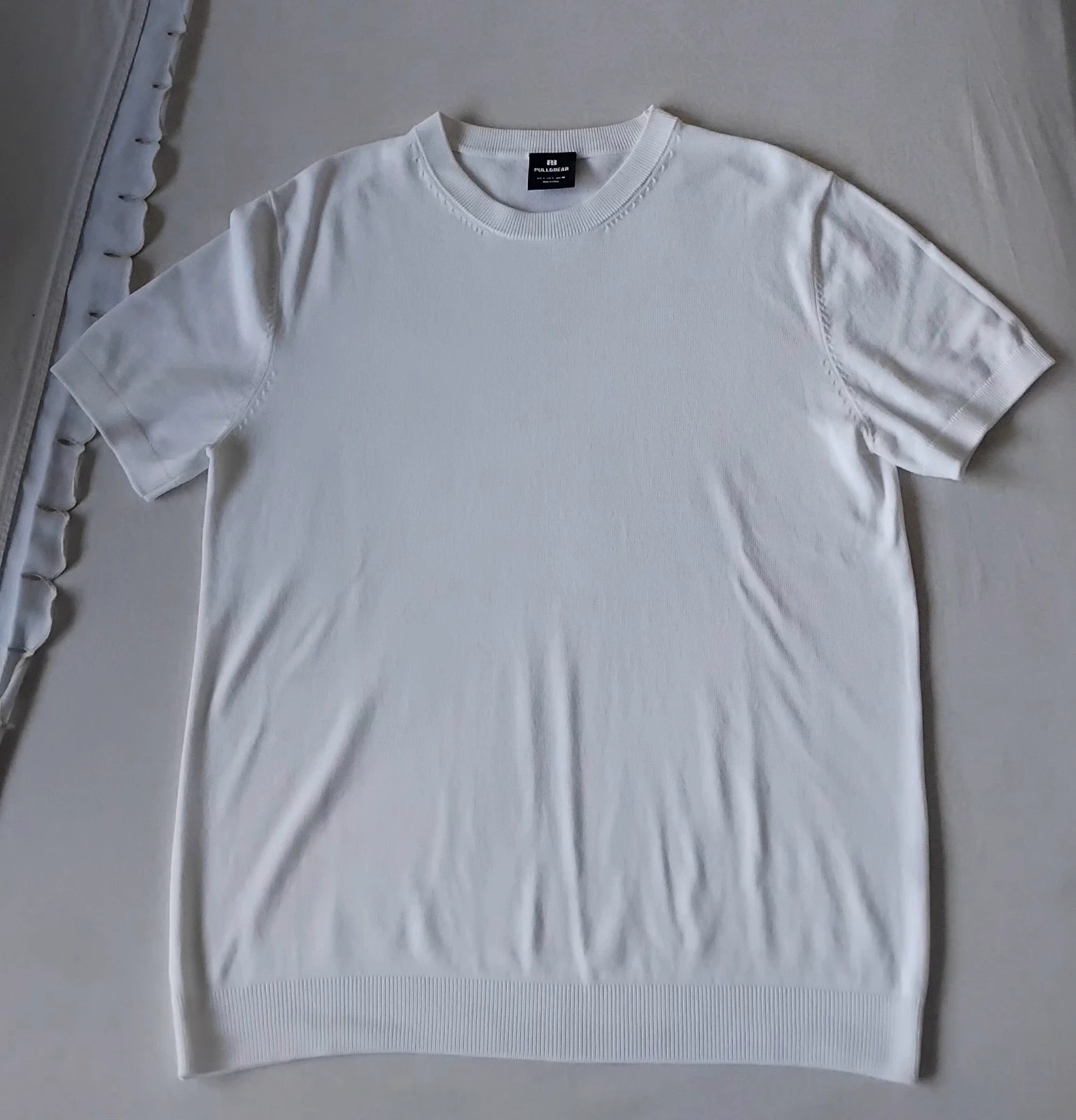 Camiseta corta punto Pull & Bear hombre talla L – Pull & Bear – taille L 4