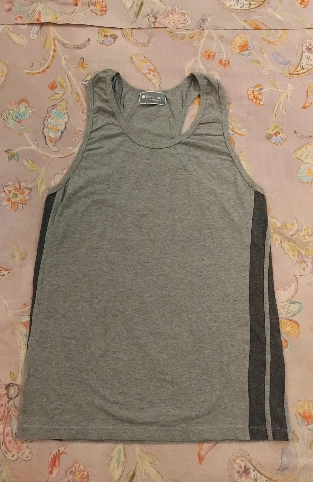 Camiseta tirantes Punto Blanco hombre talla S