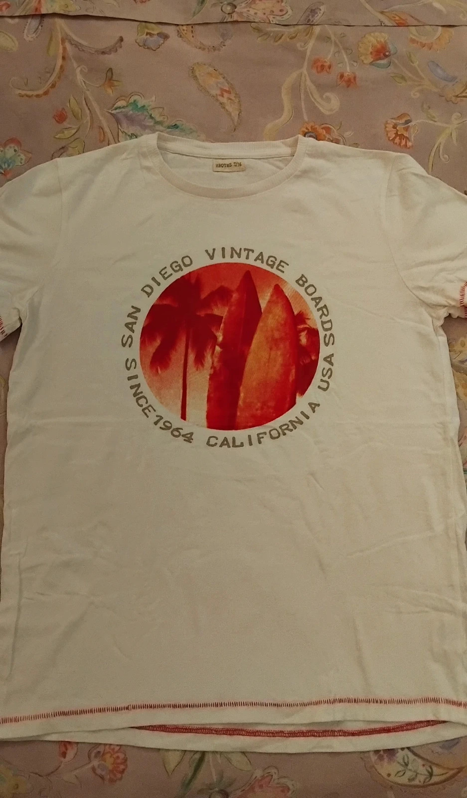 Camiseta corta estampada Brotes hombre talla M – Brotes – taille M 3