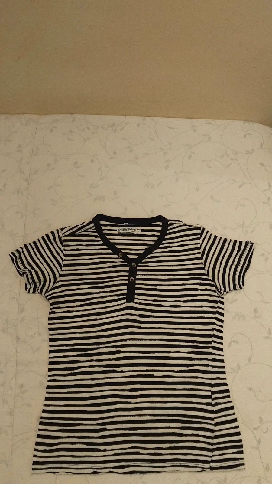 Camiseta corta rayas Lois hombre talla M