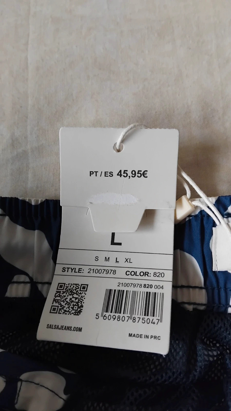 Bañador estampado Salsa Jeans hombre talla L nuevo – Salsa Jeans – taille L 2