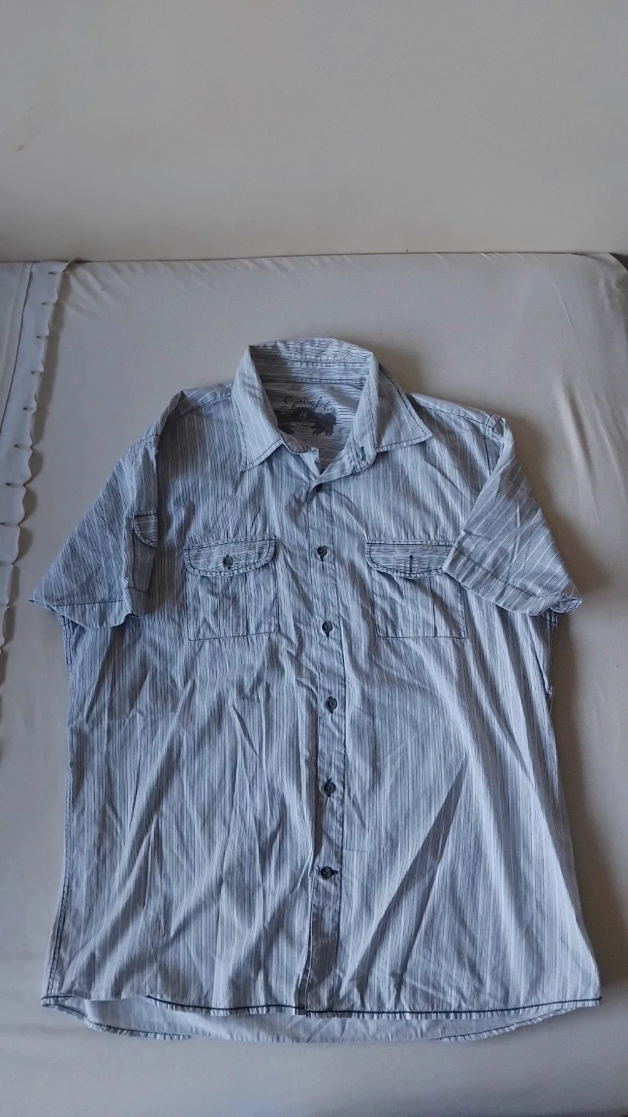 Camisa corta rayas Springfield hombre talla XXL