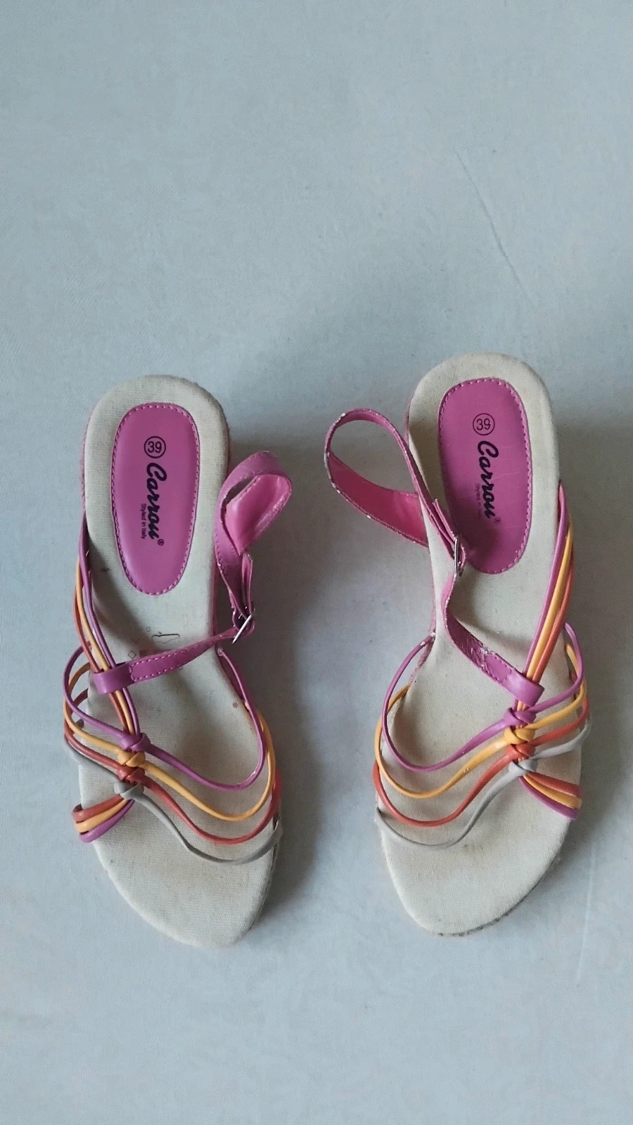 Sandalias vintage mujer talla 39