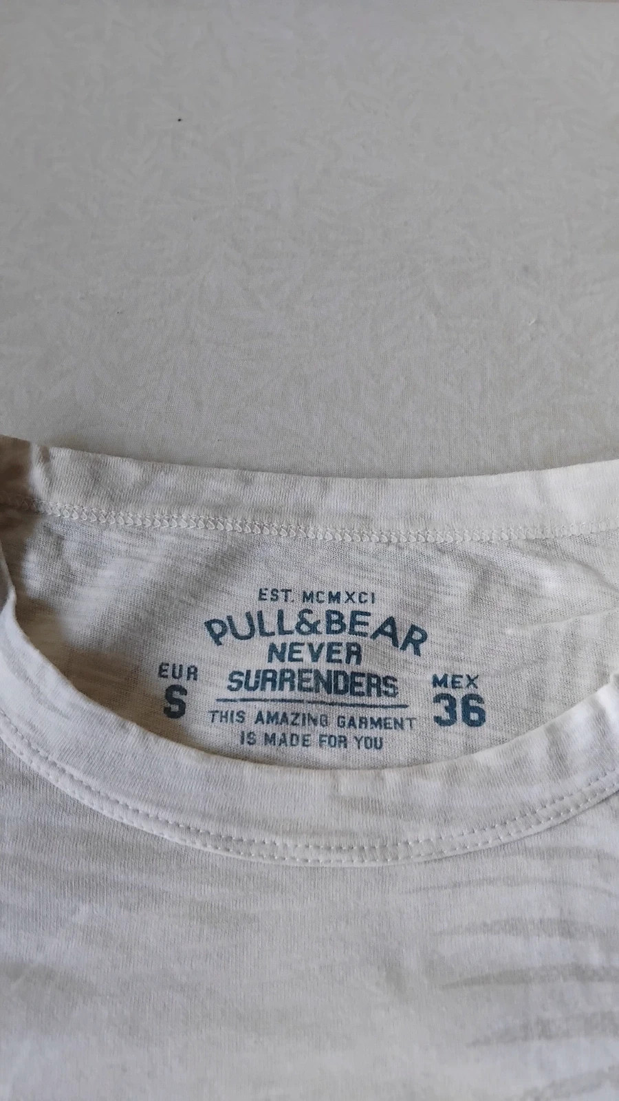 Camiseta corta estampada Pull & Bear hombre talla S – Pull & Bear – taille S 2