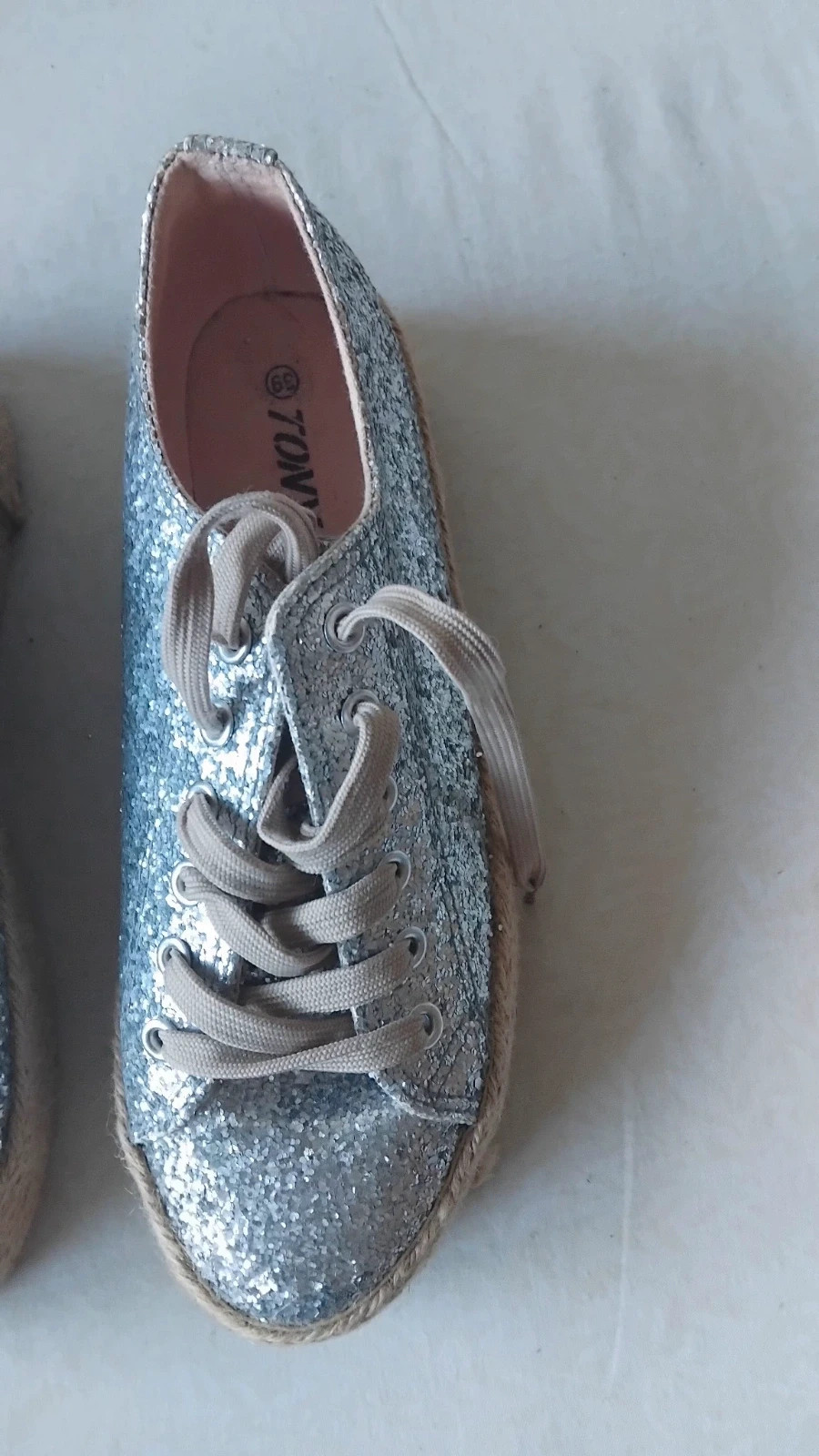 Zapatillas brillantes mujer talla 39 – taille 39 5