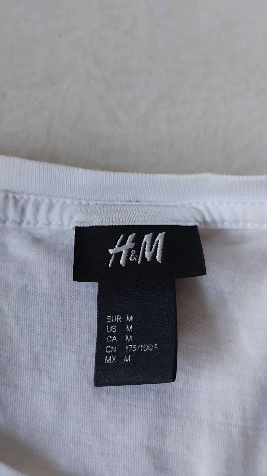Camiseta corta Bershka hombre talla M – H&M – taille M 2