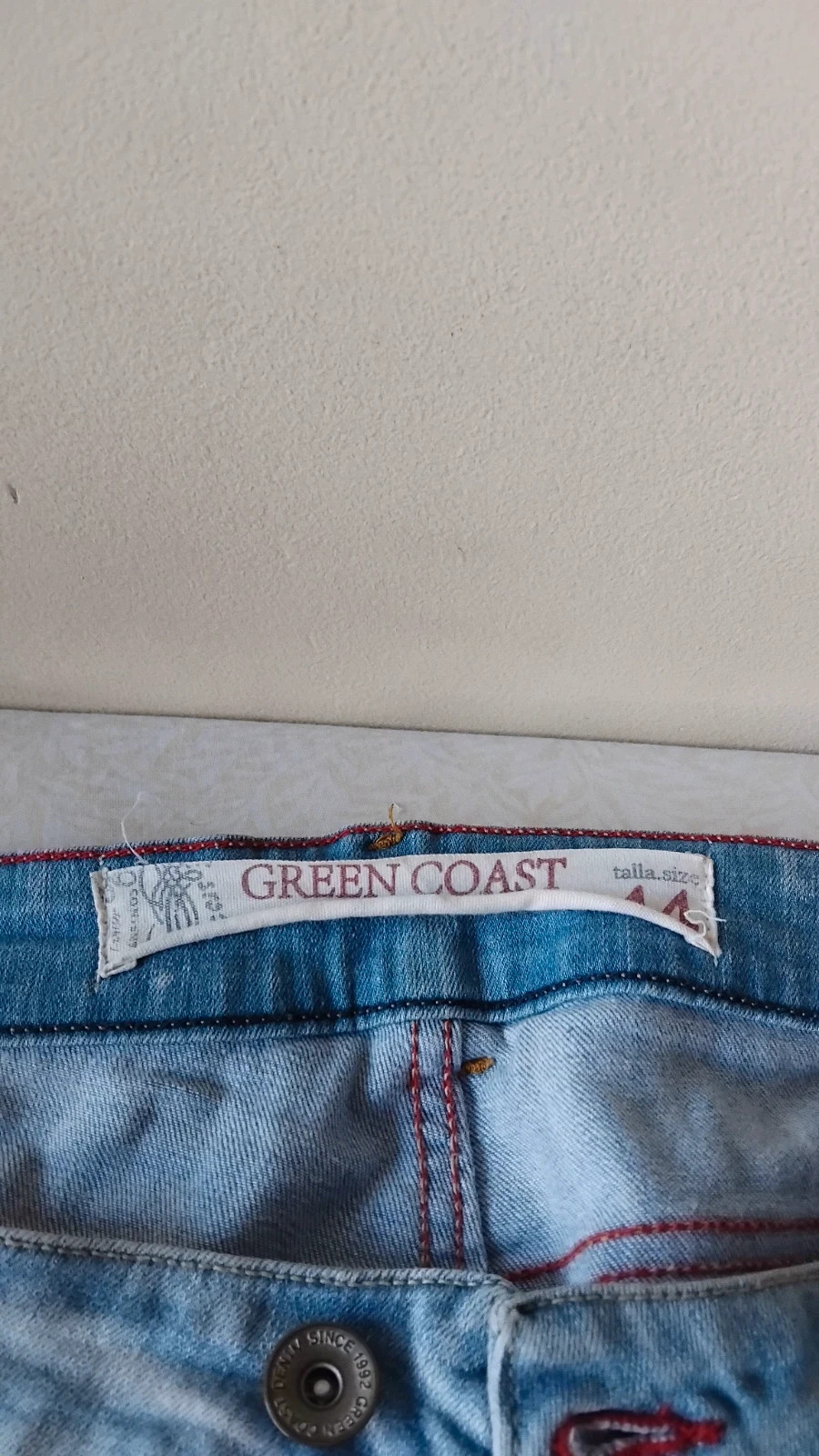 Pantalón vaquero Green Coast hombre talla 44 – Green Coast – taille W44 | FR 54 5