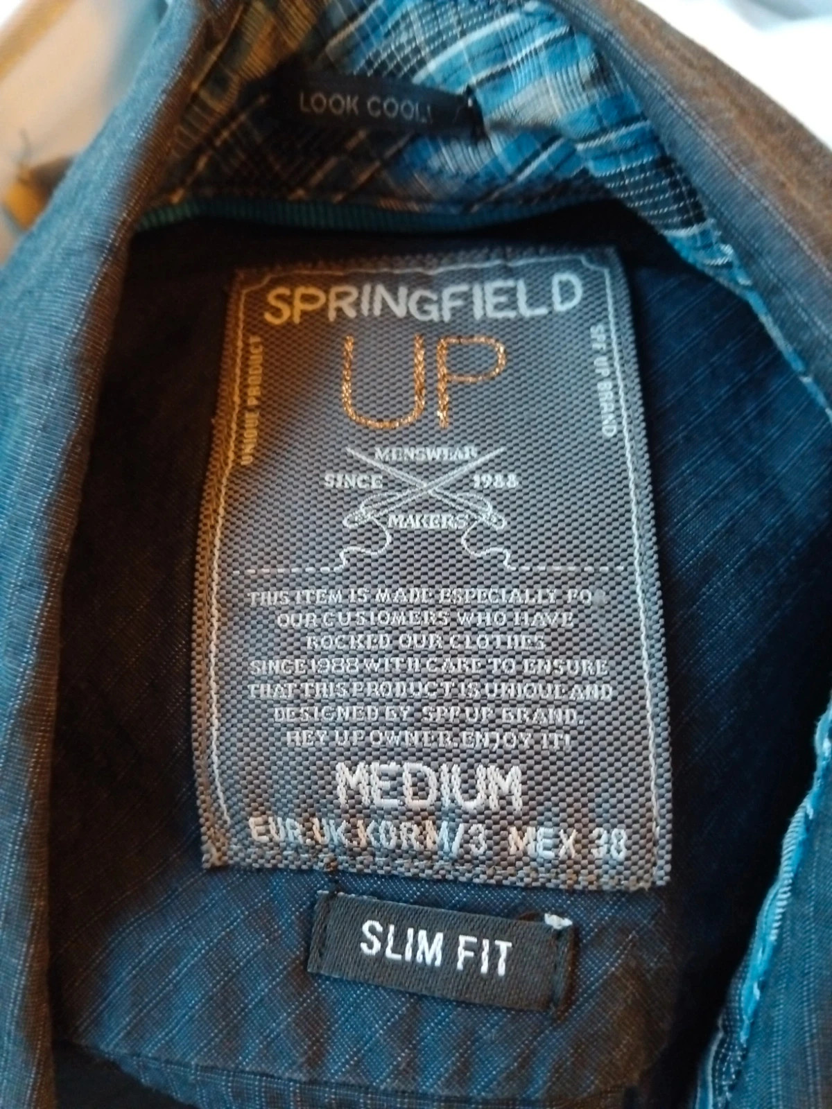 Camisa corta Springfield hombre talla M – Springfield – taille M 3