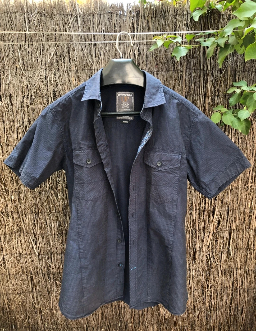 Camisa corta Springfield hombre talla M
