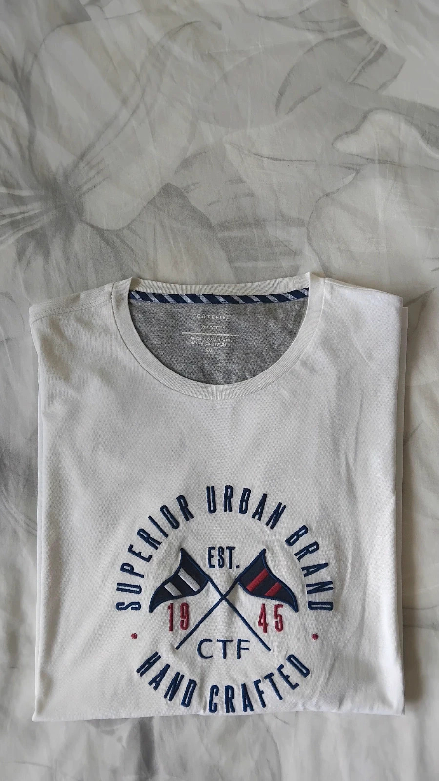 Camiseta corta estampada Cortefiel hombre talla XXL