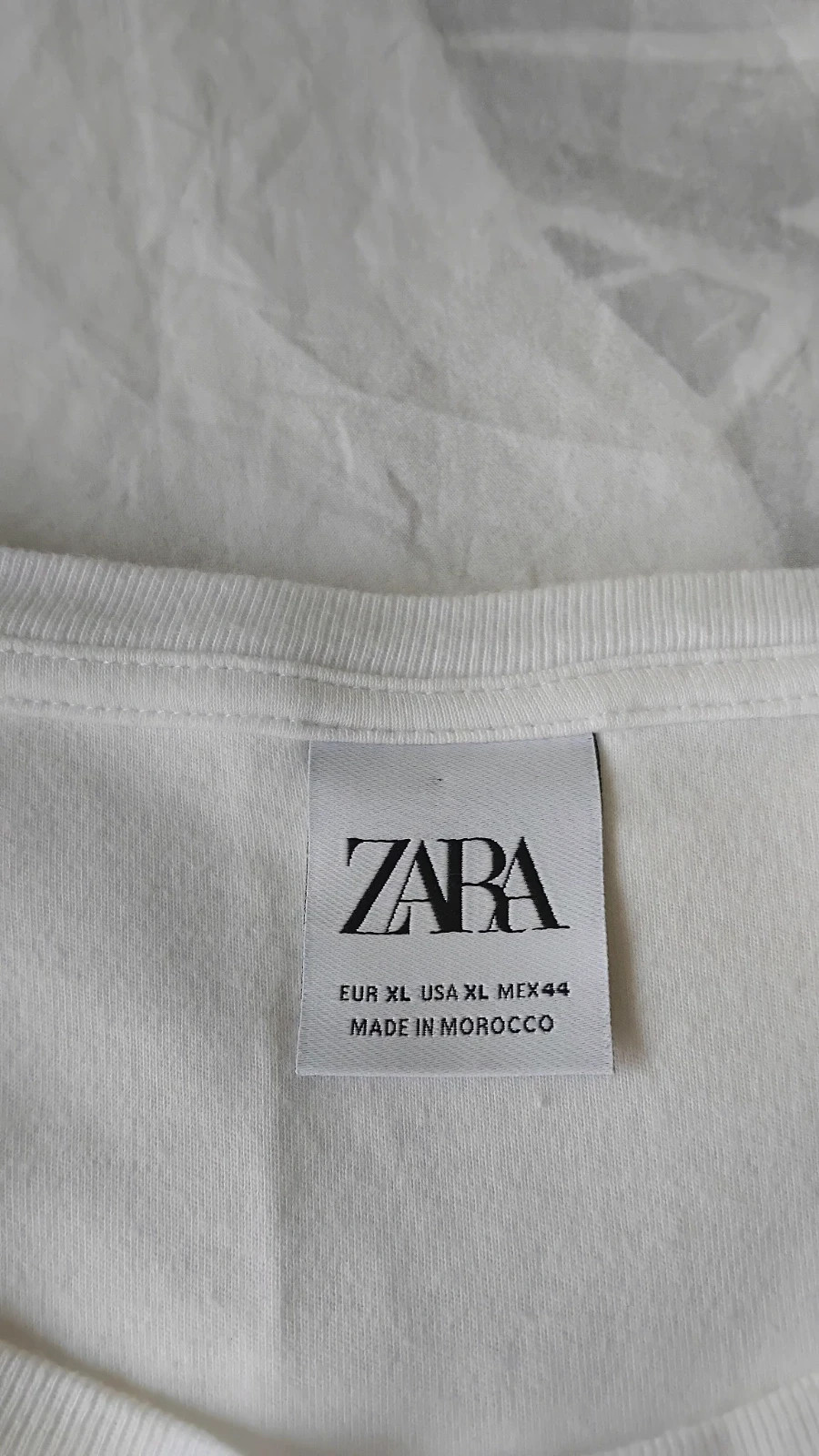 Camiseta corta estampada Zara hombre talla XL – Zara – taille XL 3