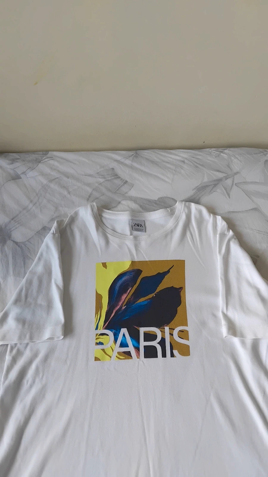 Camiseta corta estampada Zara hombre talla XL – Zara – taille XL 5