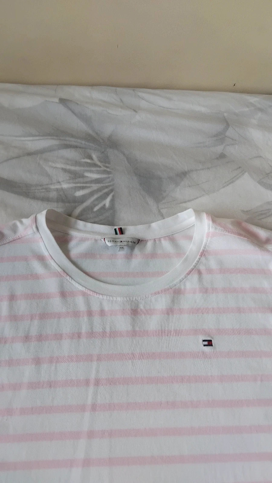 Camiseta corta rayas Tommy Hilfiger unisex talla L – Tommy Hilfiger – taille L 4