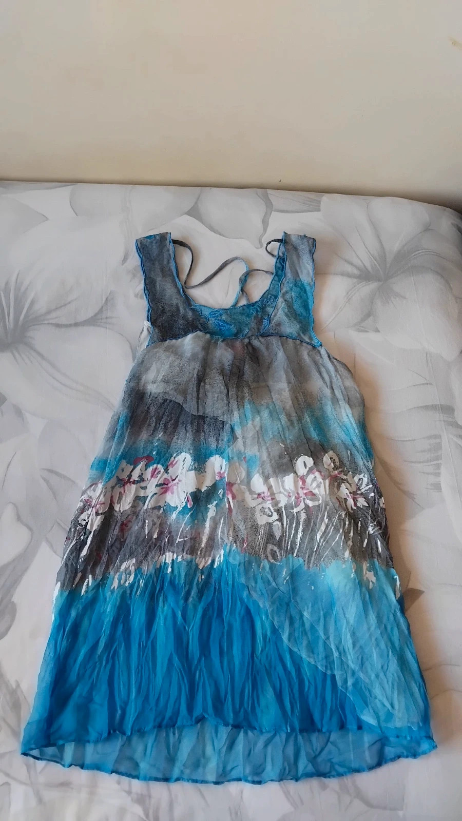 Vestido sin mangas vintage mujer talla L/XL – taille L / 40 / 12 5