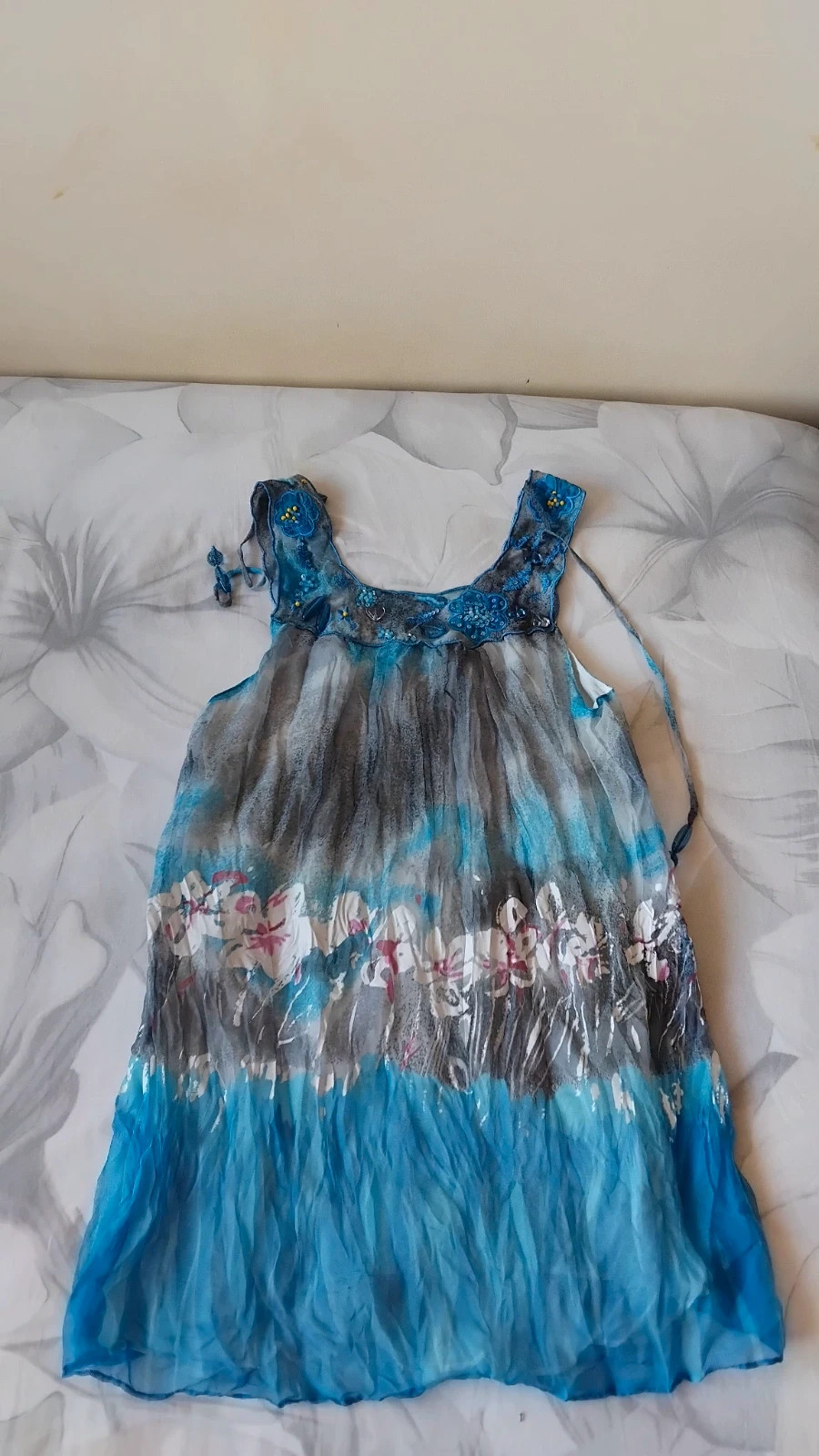 Vestido sin mangas vintage mujer talla L/XL