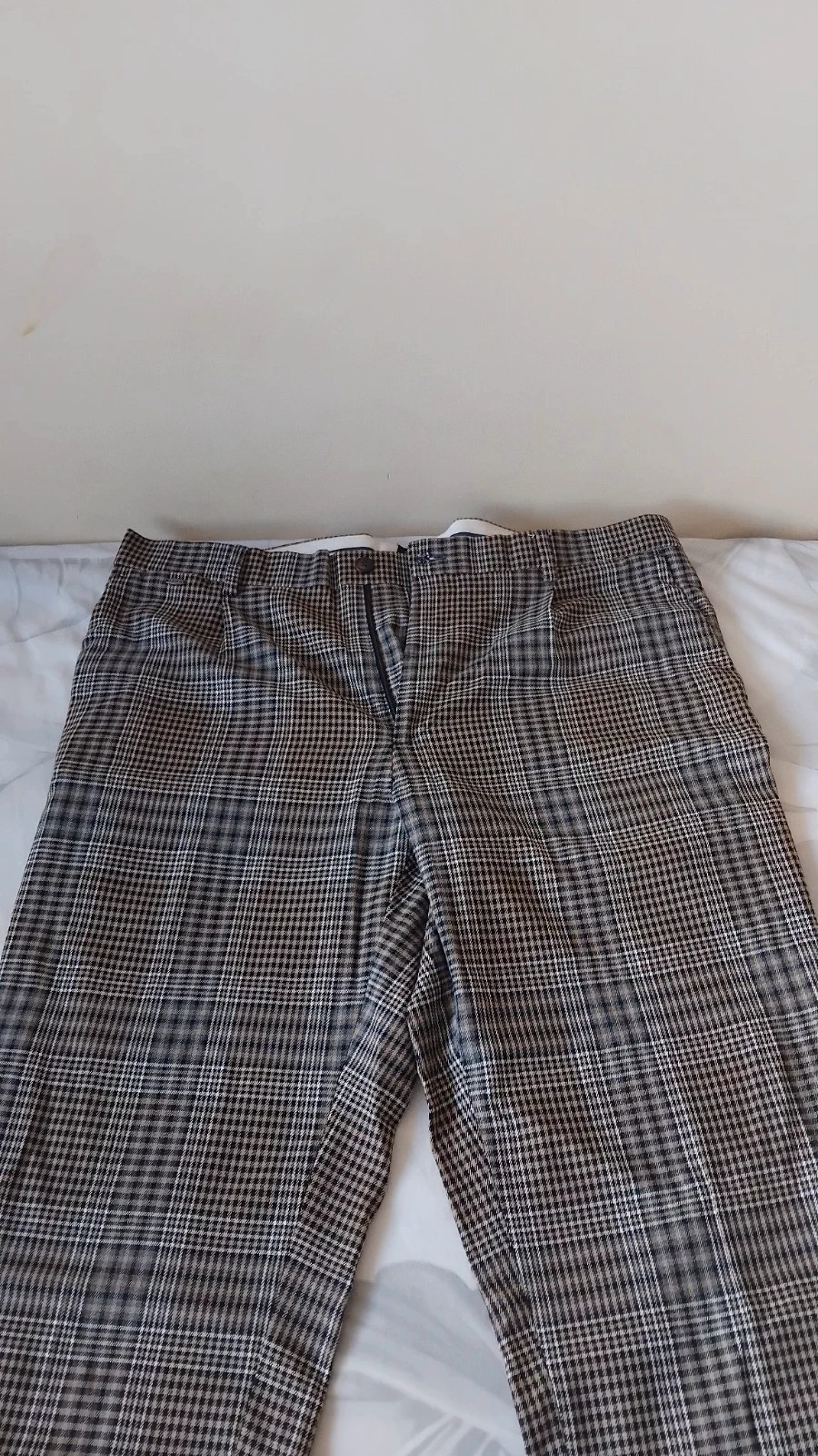 Pantalón pinzas estampado Zara hombre talla 44 – Zara – taille W34 | FR 44 5