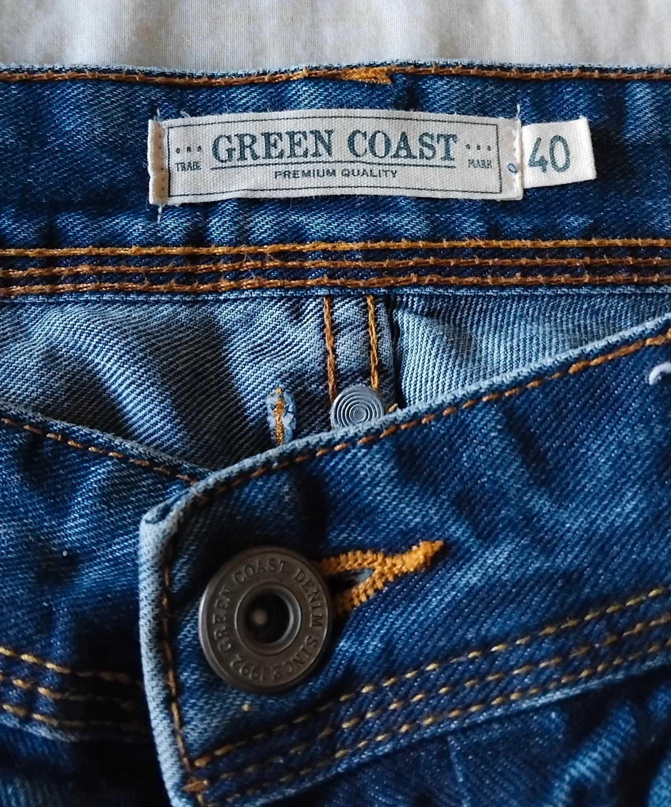 Pantalón vaquero corto Green Coast hombre talla 40 – Green Coast – taille W30 | FR 40 2