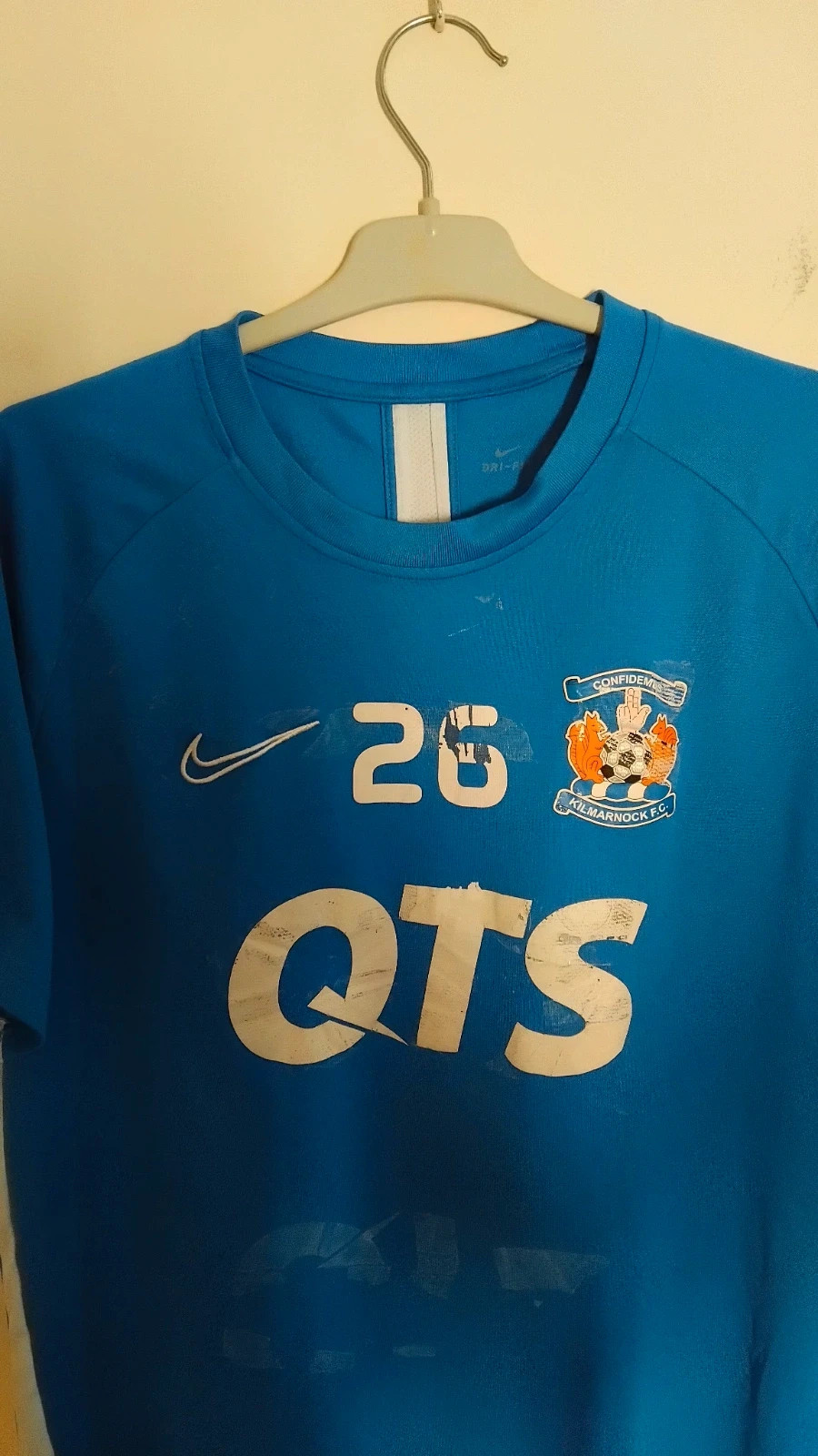Camiseta Entrenamiento Killmarnock 19/20 talla XL original – Nike – taille XL 2