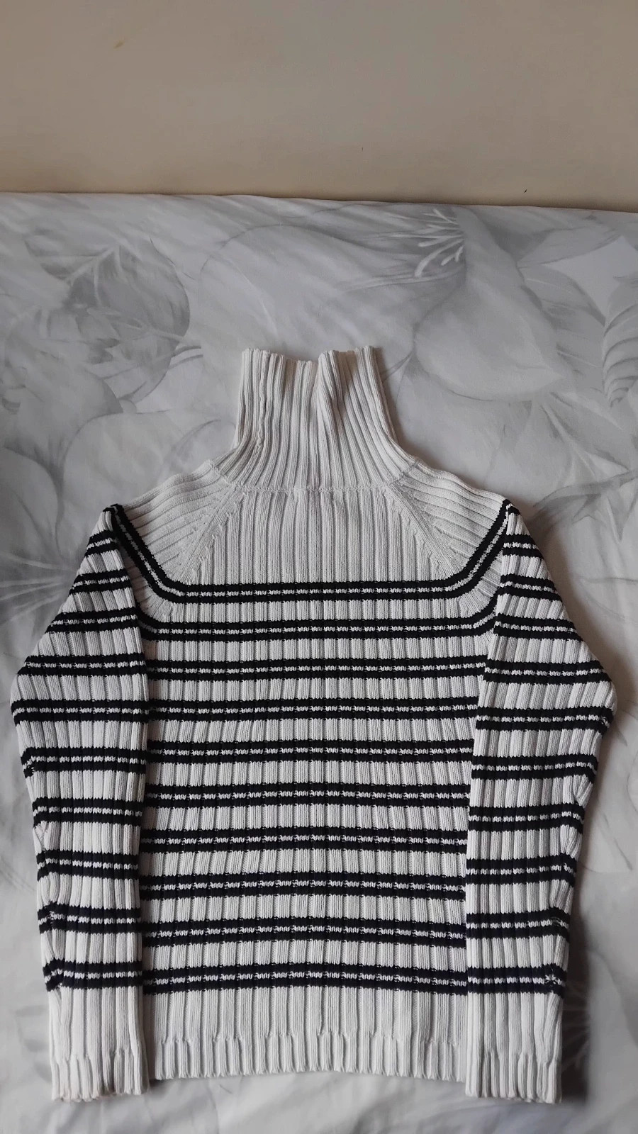 Jersey de cuello alto con rayas mujer talla S – In Extenso – taille S / 36 / 8 4