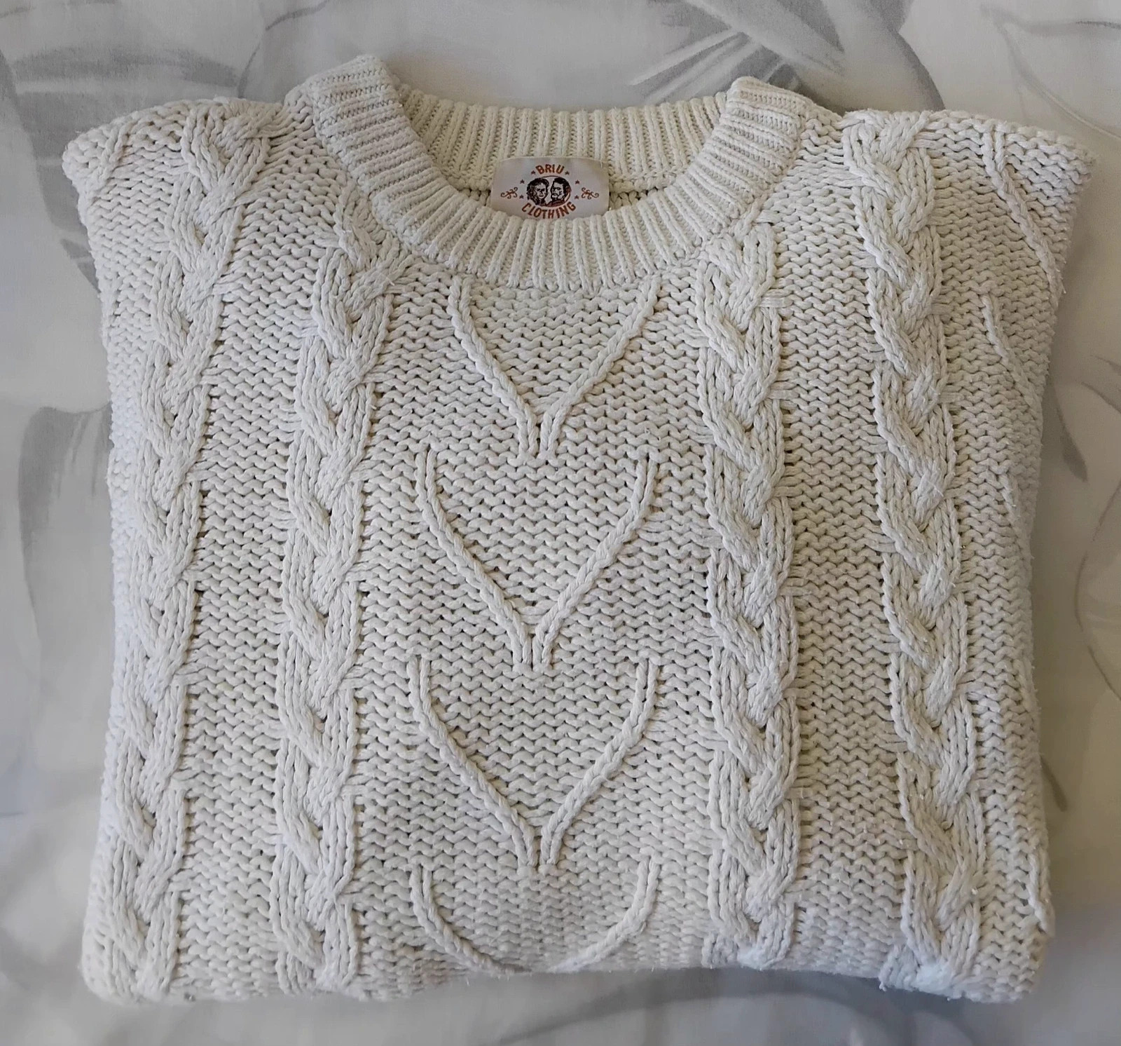 Jersey trenzado unisex vintage talla S
