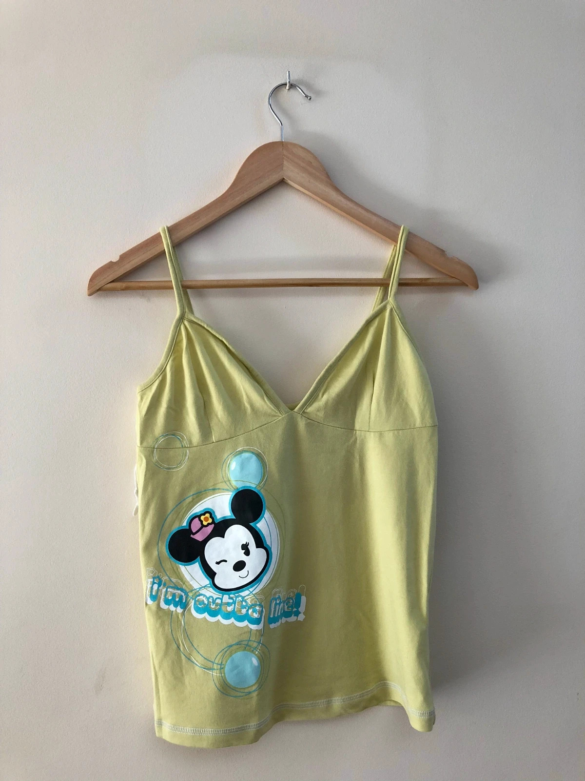 Top de tirantes Disney mujer talla S nueva