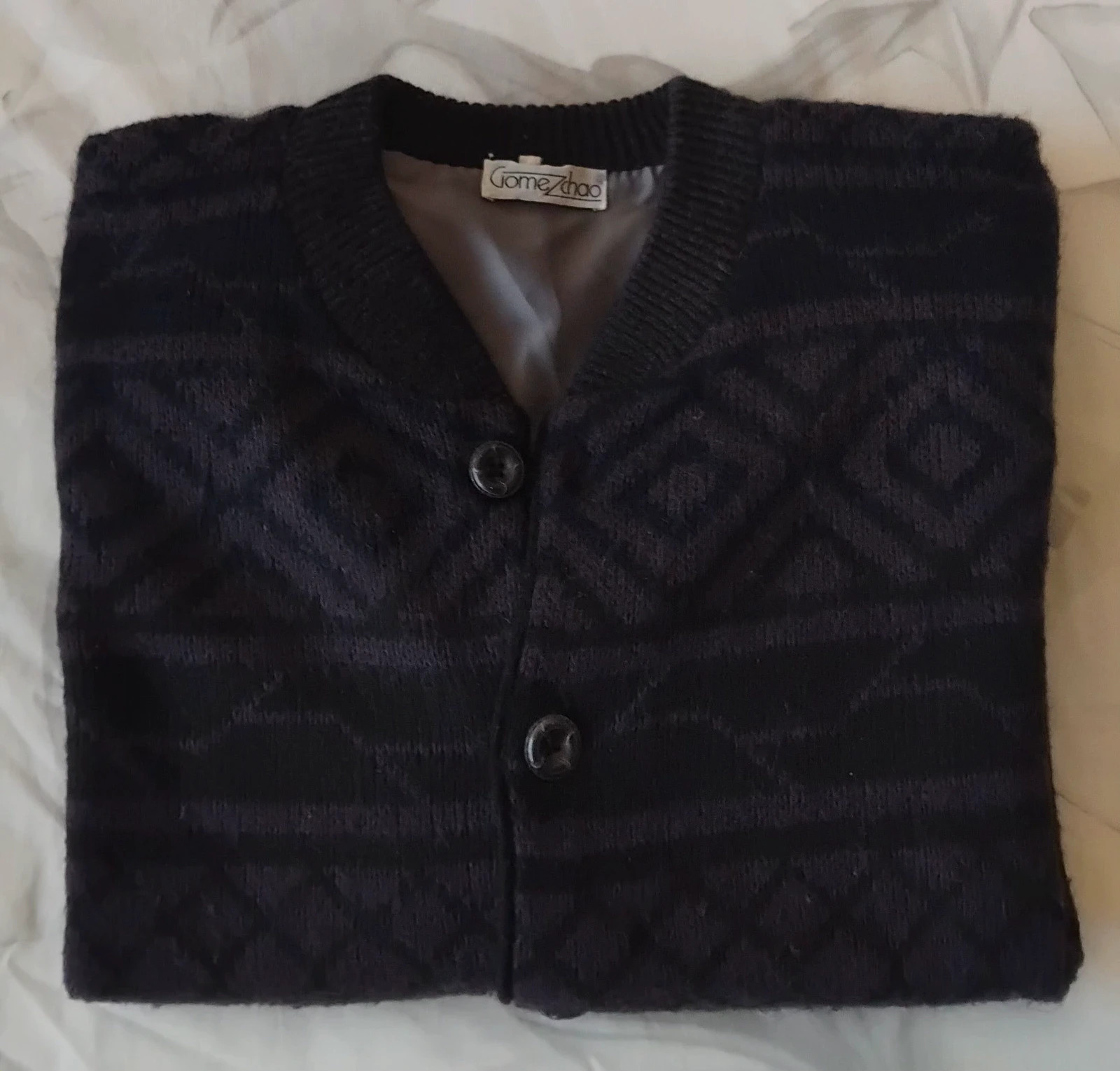Cárdigan hombre vintage talla XL