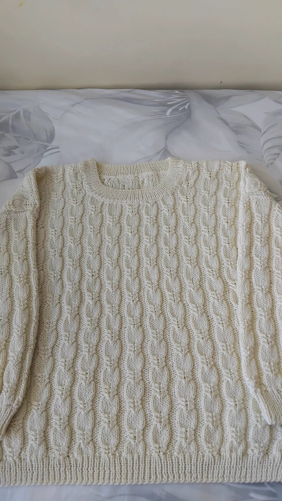 Jersey trenzado vintage unisex talla S – taille S / 36 / 8 3
