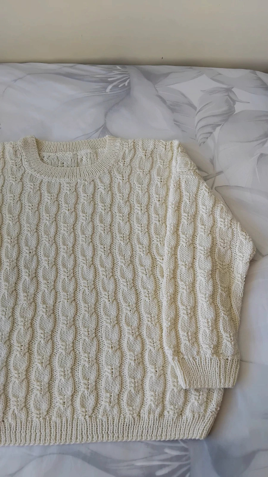 Jersey trenzado vintage unisex talla S – taille S / 36 / 8 5