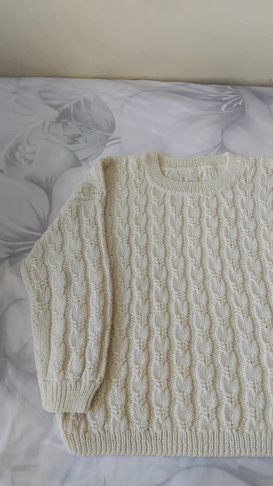 Jersey trenzado vintage unisex talla S – taille S / 36 / 8 4
