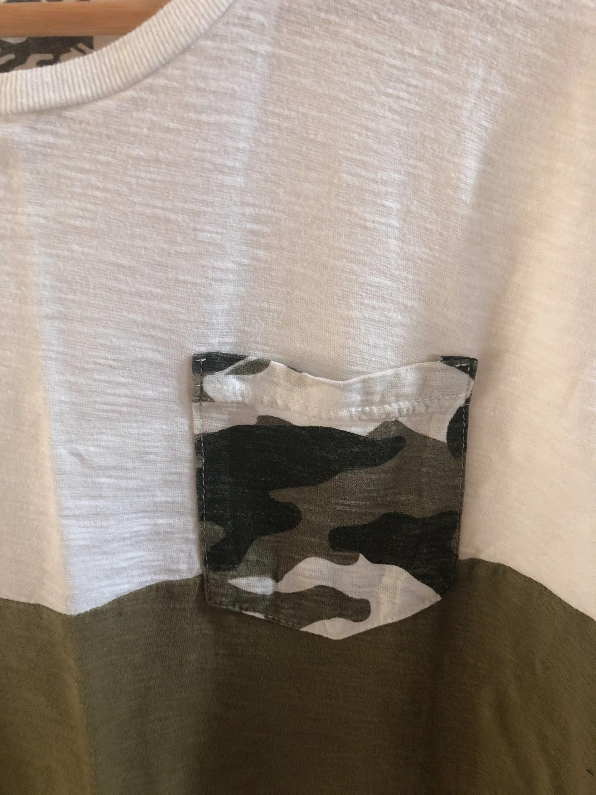 Camiseta corta estampado camuflaje Pull & Bear hombre talla S – Pull & Bear – taille S 4