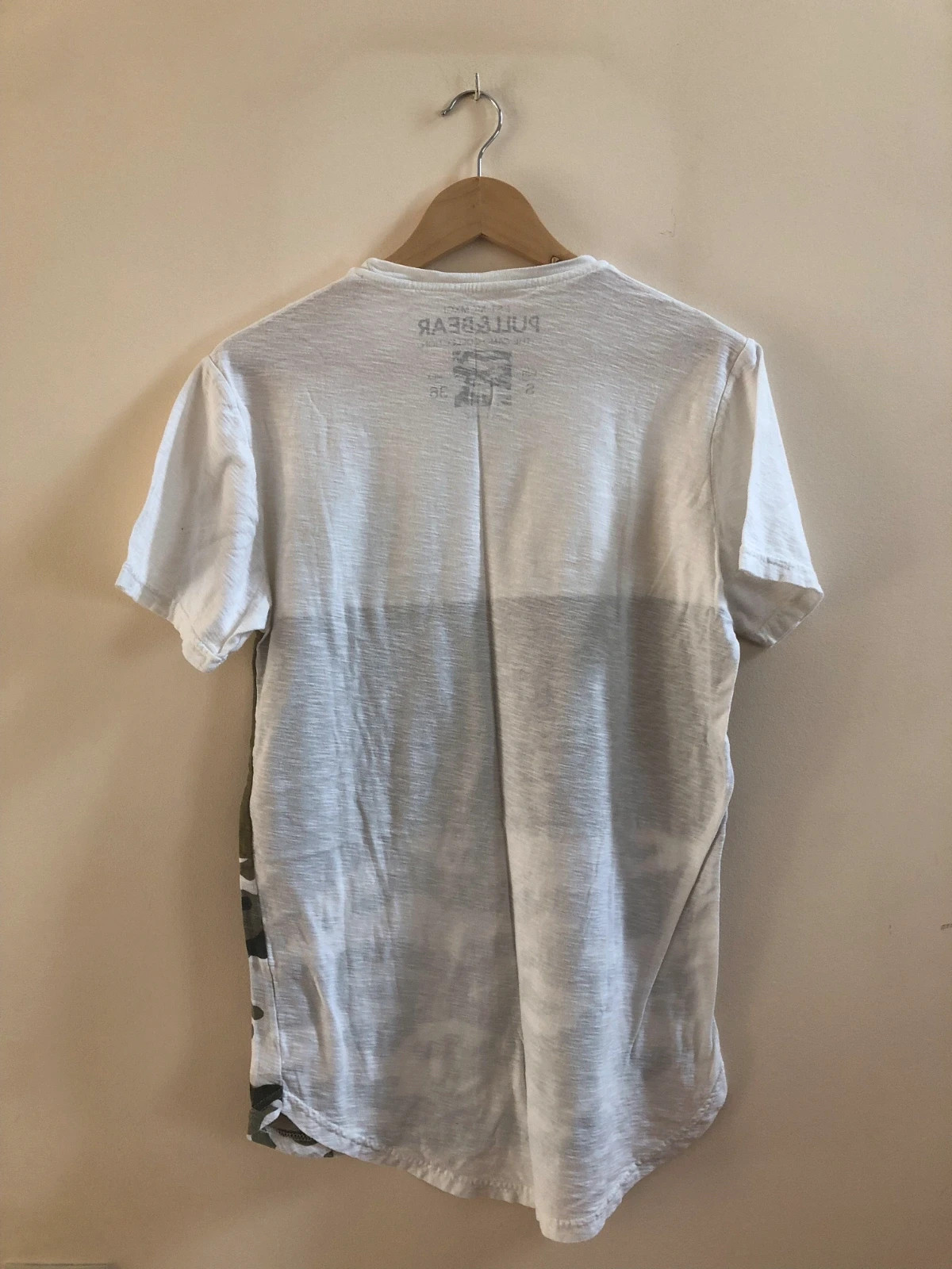 Camiseta corta estampado camuflaje Pull & Bear hombre talla S – Pull & Bear – taille S 5