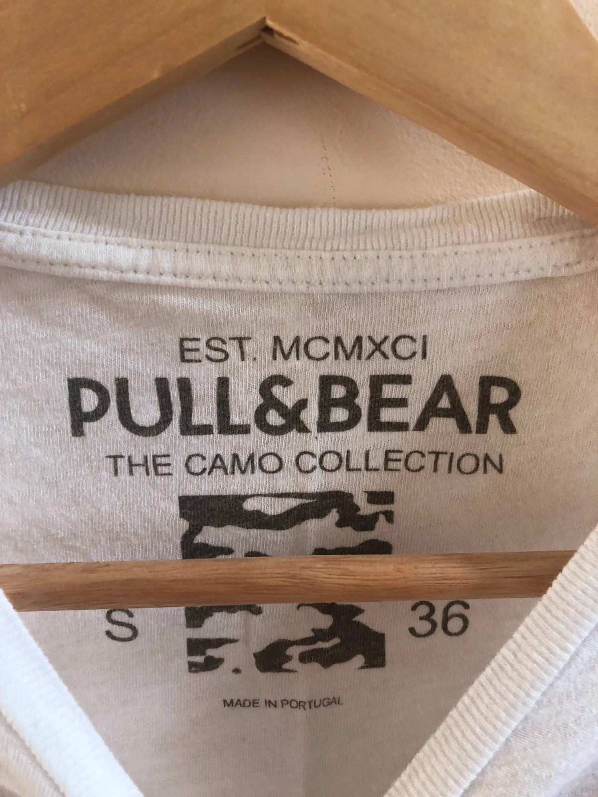 Camiseta corta estampado camuflaje Pull & Bear hombre talla S – Pull & Bear – taille S 2