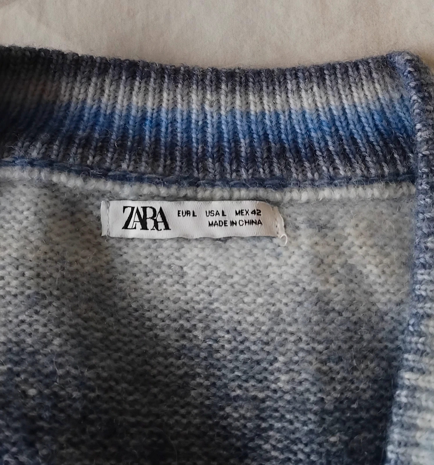 Jersey cárdigan Zara hombre talla L – Zara – taille L 3