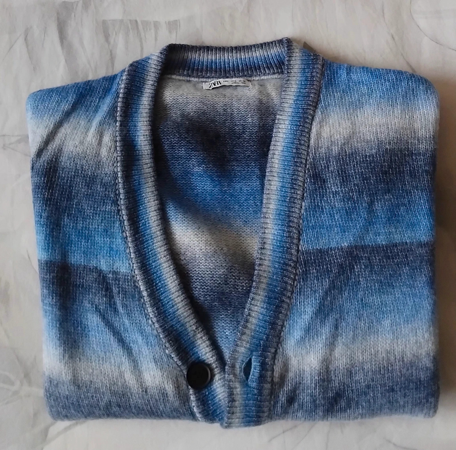 Jersey cárdigan Zara hombre talla L