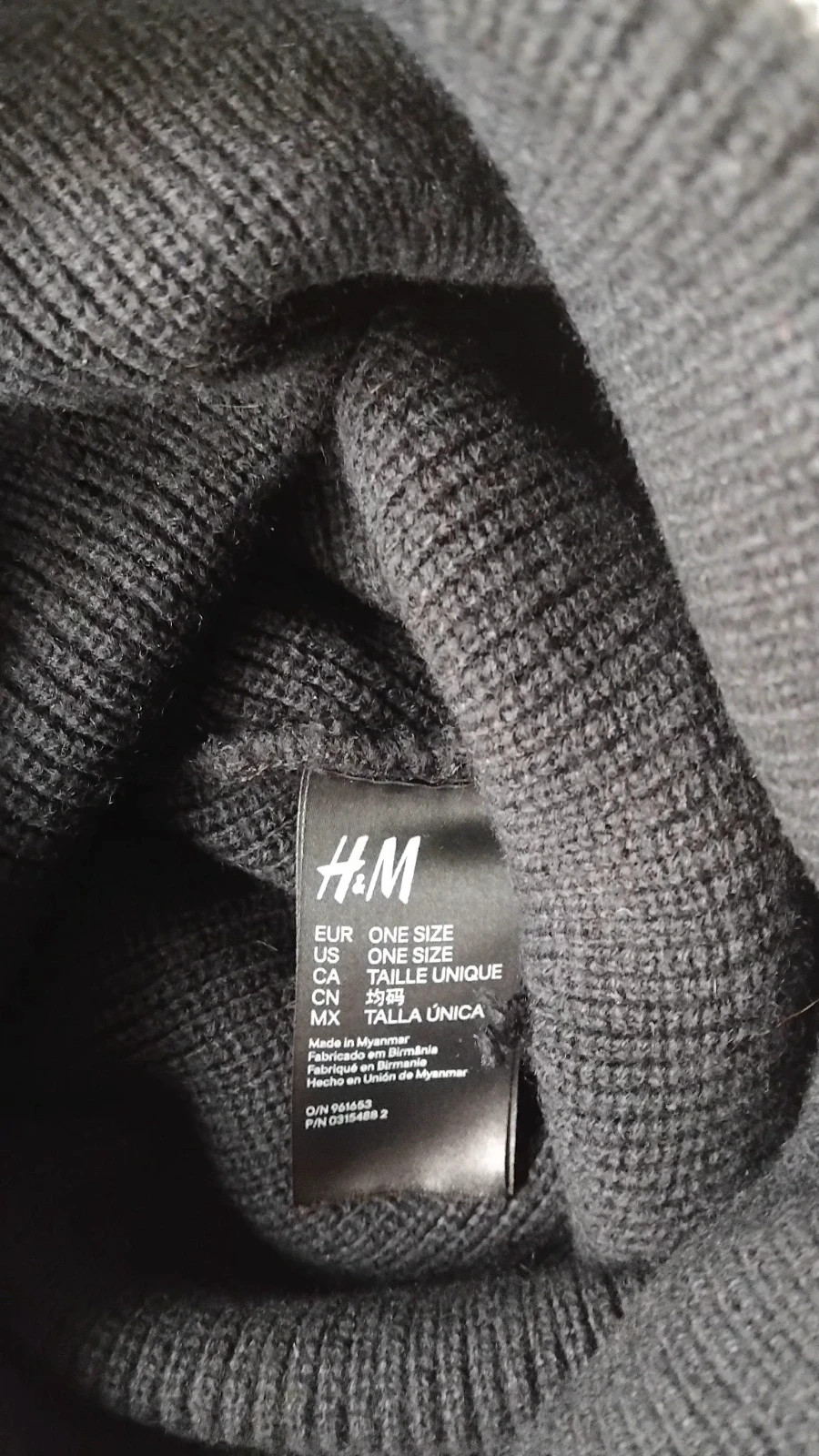 Gorro de invierno hombre H&M talla única – H&M – taille Taille unique 4