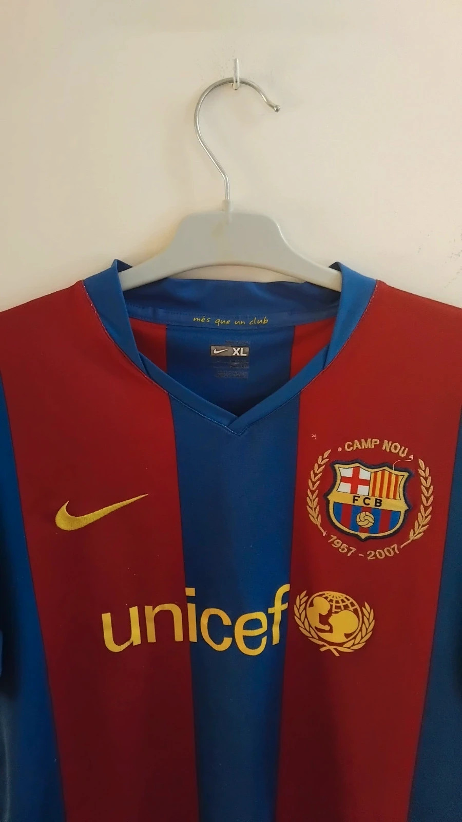 Camiseta F.C Barcelona 07/08 original – Nike – taille S 2