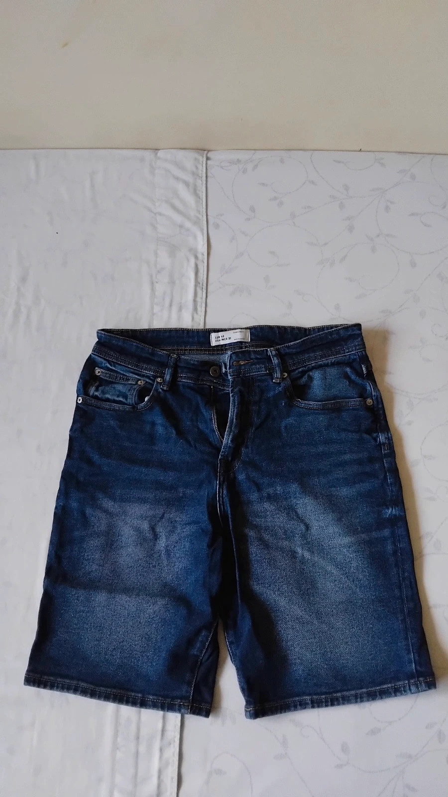Pantalón corto tejano Zara hombre talla 40 – Zara – taille W30 | FR 40 4