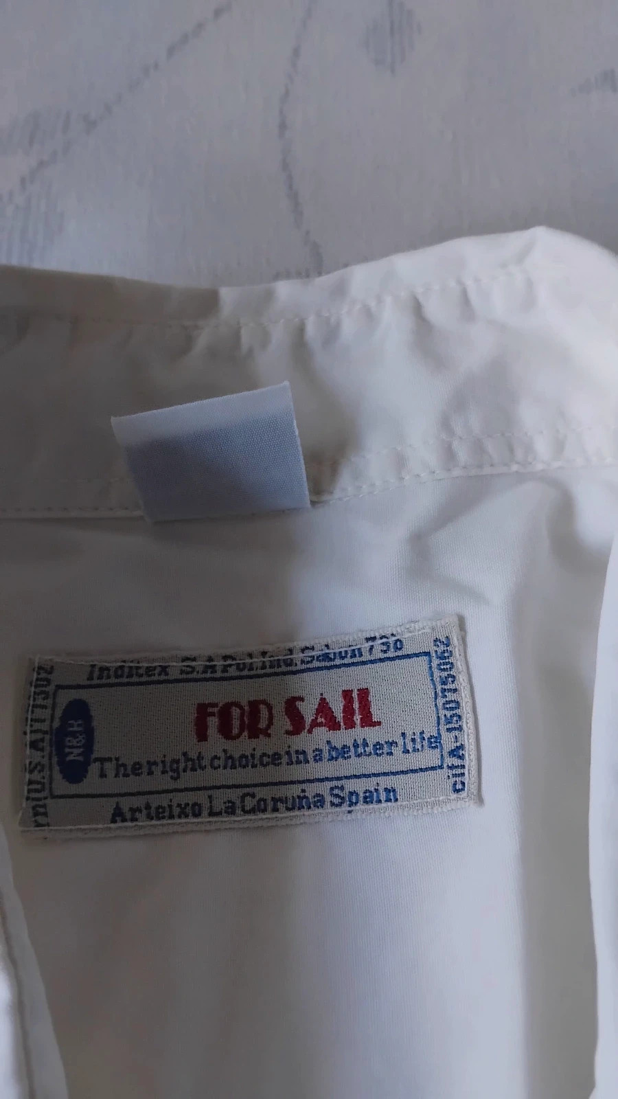 Camisa vintage hombre talla L – For Sail – taille L 3