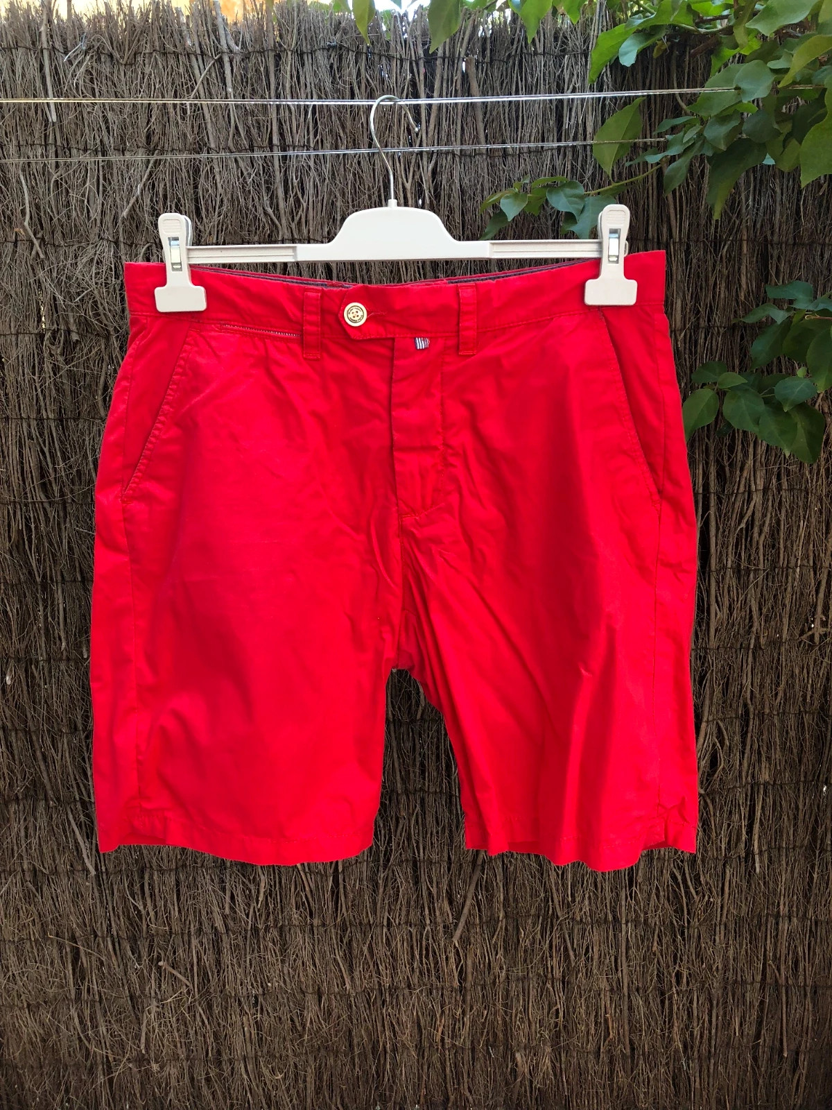 Pantalón corto chinos hombre talla 42