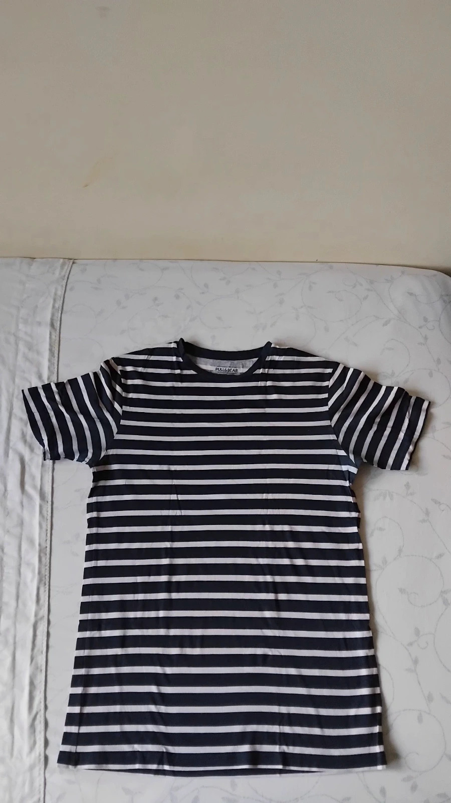 Camiseta corta rayas Pull & Bear hombre talla S