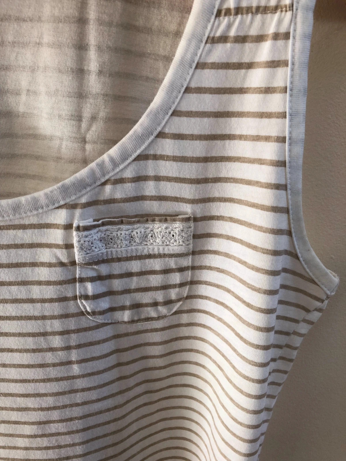 Camiseta de rayas de tirantes Sfera mujer talla S – Sfera – taille S / 36 / 8 3