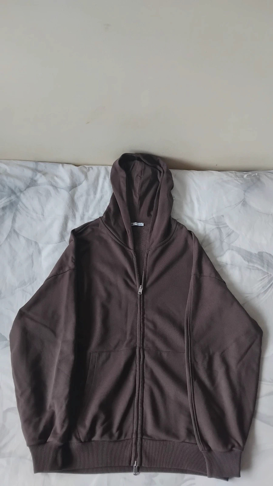 Sudadera con capucha y cremallera Zara hombre talla M – Zara – taille M 4