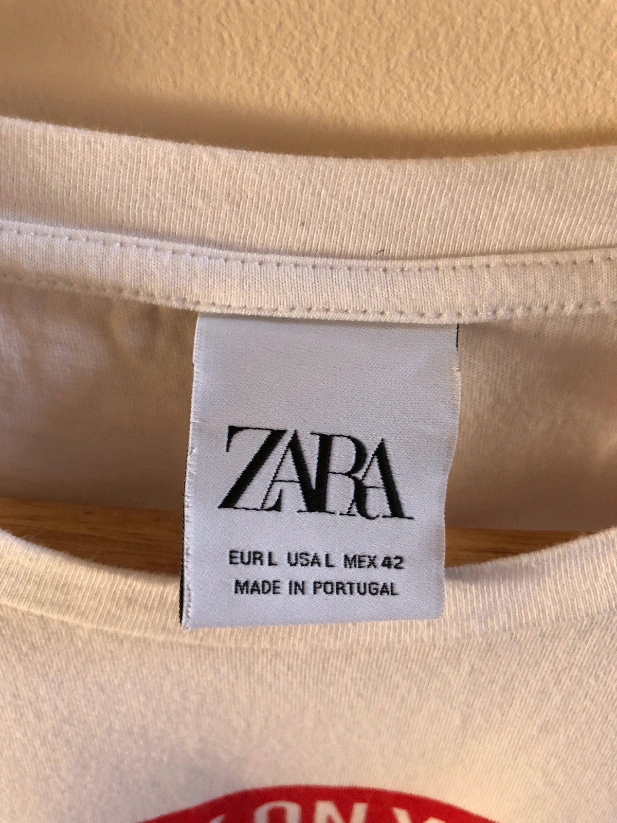 Camiseta corta Zara Man Mona Lisa talla L – Zara – taille L 2